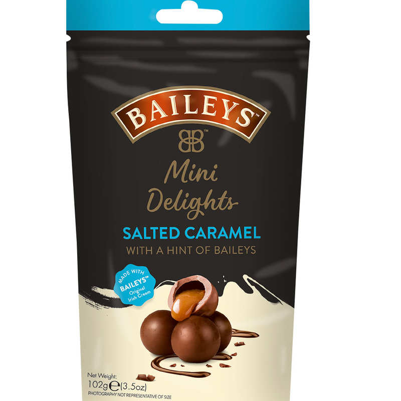 Baileys Chocolate Mini Delights Salted Caramel With Baileys  102G Pouch